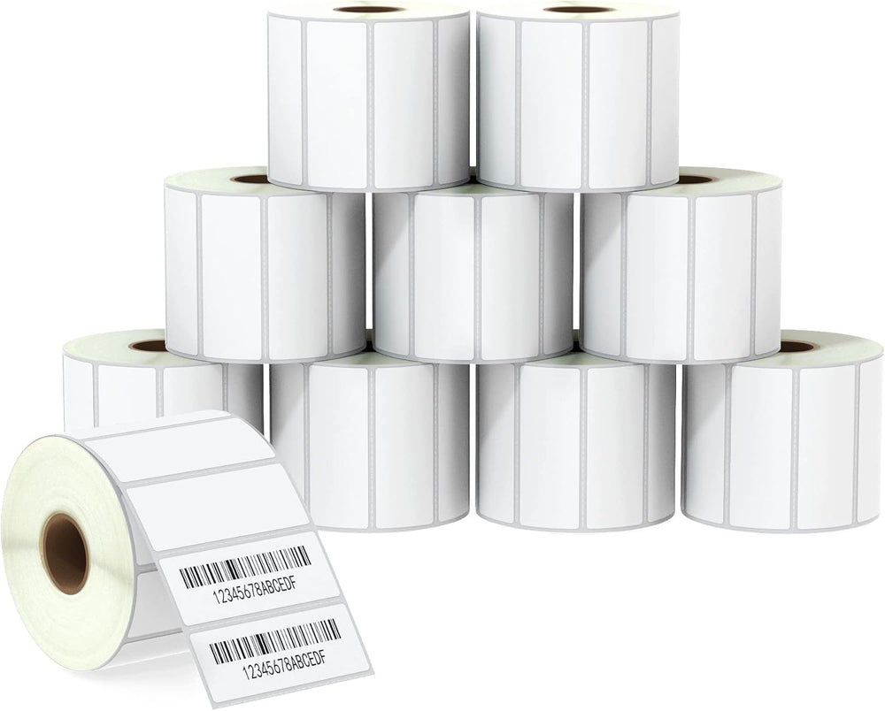 BETCKEY - 2.625" x 1" (67 mm x 25 mm) Thermal Labels, [10 Roll/2000...