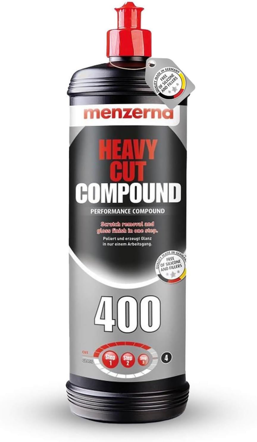 Menzerna Heavy Cut 400 250ml (8oz) Formerly Fast Gloss 400 - an Innovative Au...