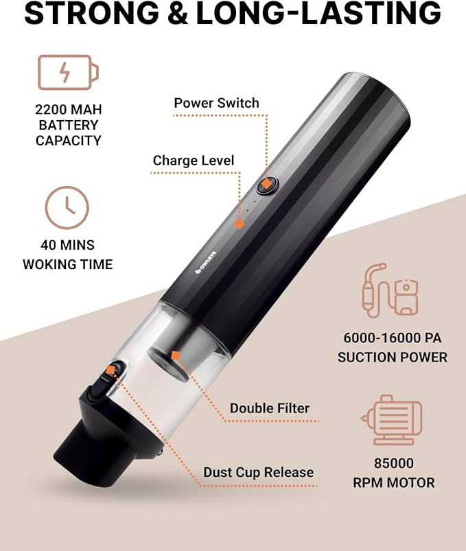 Portable Car Vacuum Cleaner