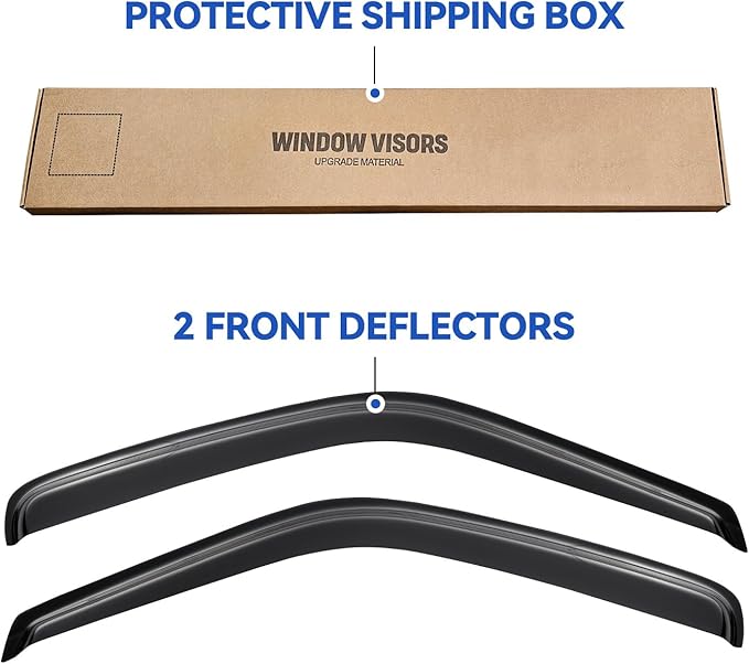 Window Visors Rain Guards Shield