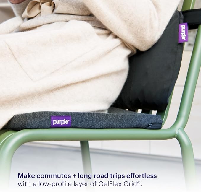 Purple Simply Seat Cushion | Pressure Reducing Grid Designed