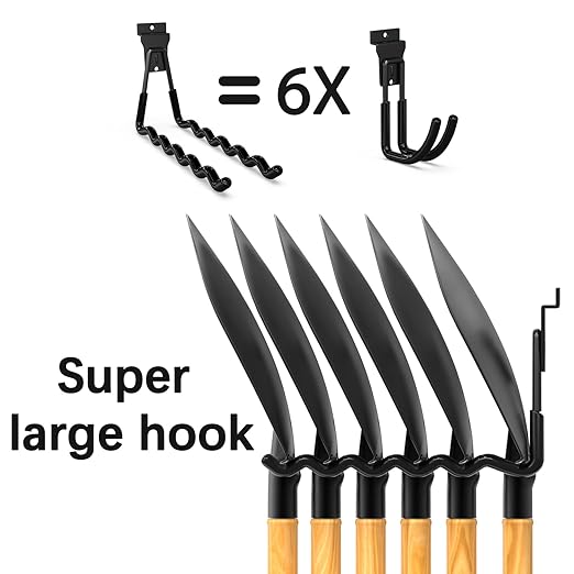 3-H Slatwall Accessories 18 Pack, Slatwall Hooks & Hangers Multi Sizes