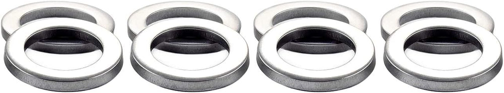 MCGARD 78715 Stainless Steel Duplex Mag Washer - Pack of 8,Chrome