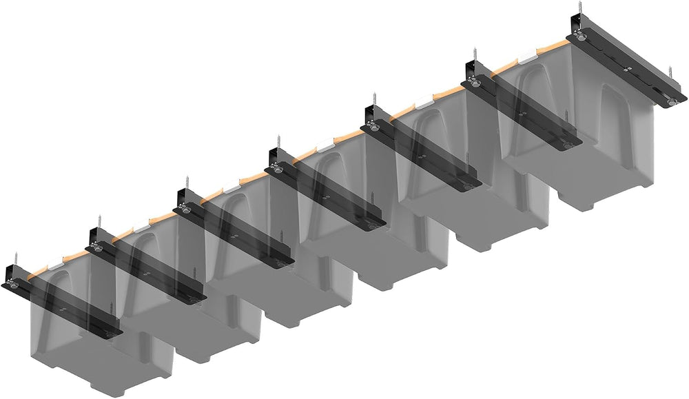 Ultrawall Overhead Garage Storage Racks for Bins, Ceiling Storage Rack