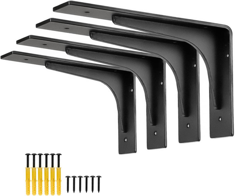 8" x 4.7 "Shelf Bracket ,L Shelf Brackets,max Load 300lbs, Premium ...