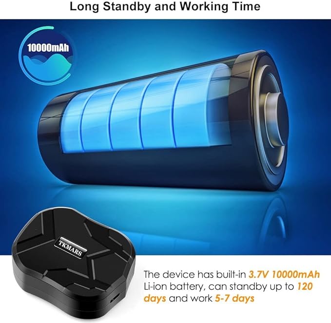 GPS Tracker for Vehicles 4G TK905B 10000mAh Long Battery Life, Car GPS Tracking