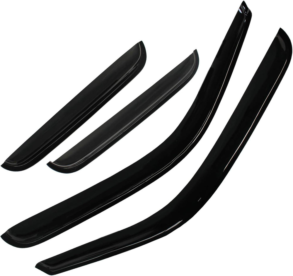 4pcs Side Window Deflectors Window Visors