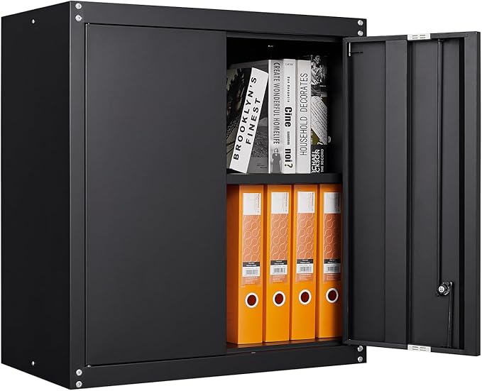 LUCYPAL Garage Storage Cabinet, 27.95" H Metal Wall Cabinets