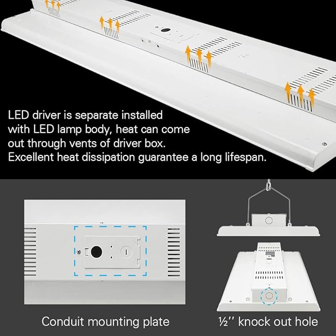 4FT Linear LED Highbay Light