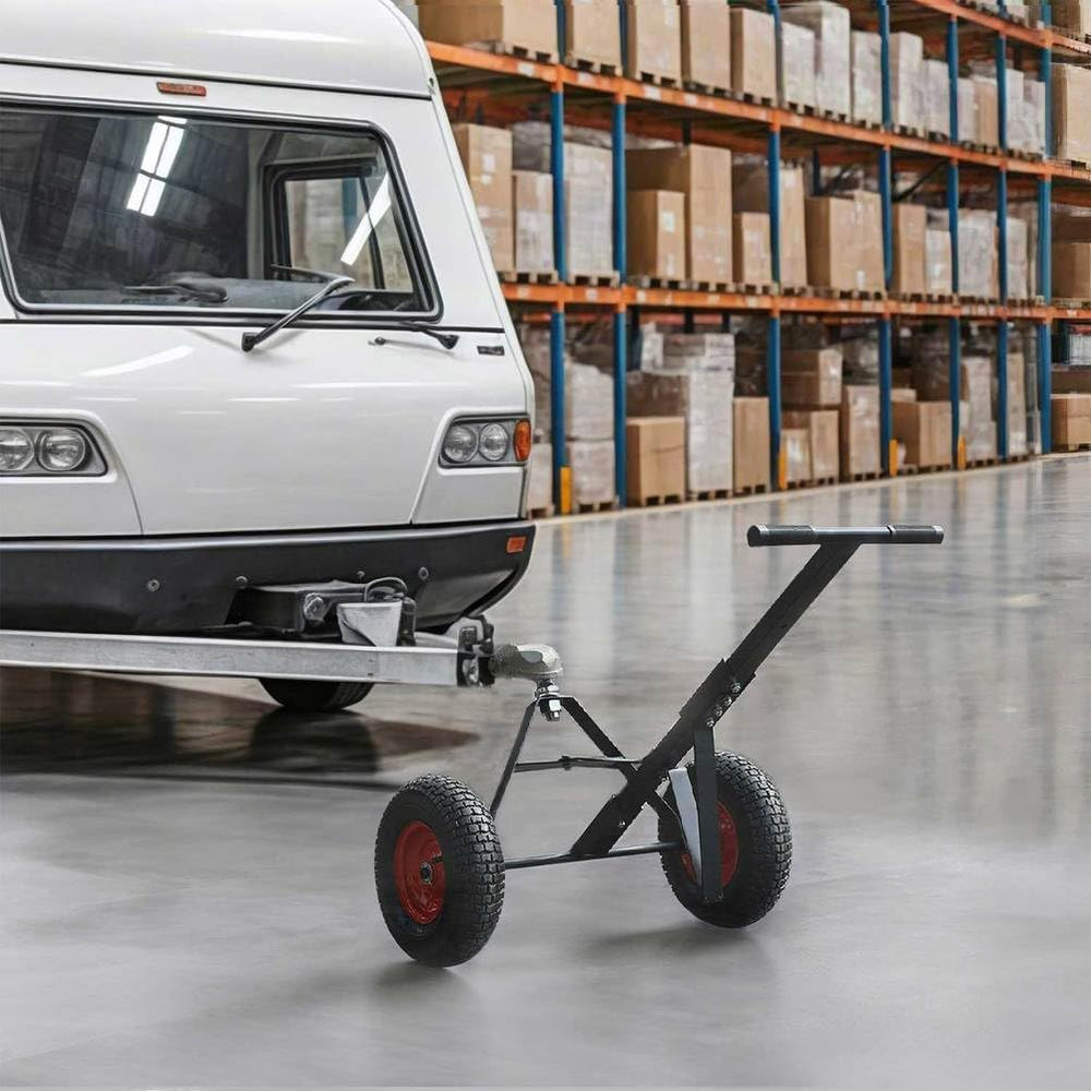 Trailer Dolly with 2" Hitch Ball – 600 LBS Capacity Heavy Duty Steel Tra...