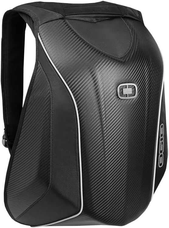 OGIO 123006.36 No Drag Mach 5 Motorcycle Backpack - Stealth Black, 20.5"...