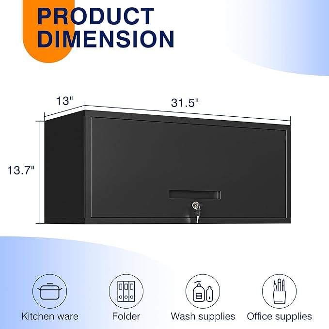 Yizosh Metal Garage Cabinet