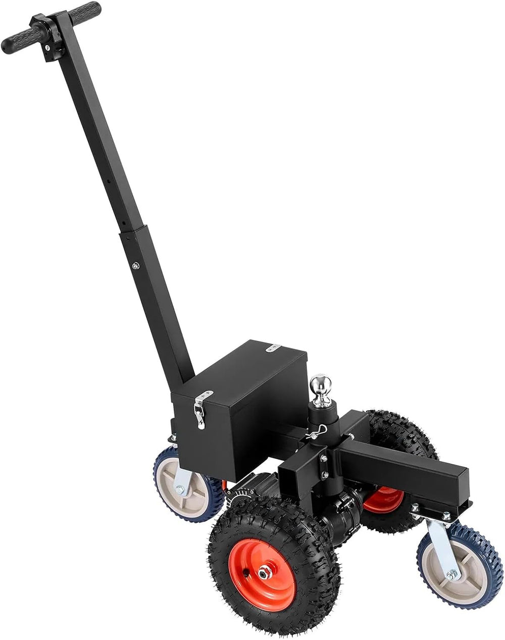 3600 Lbs Electric Trailer Dolly, DC 24V 800W Motorized Mover with 2 & 1-7...