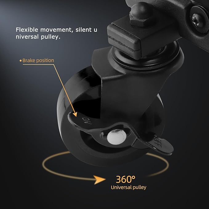 SPTA Automotive Mobile Rolling Mechanics Stool