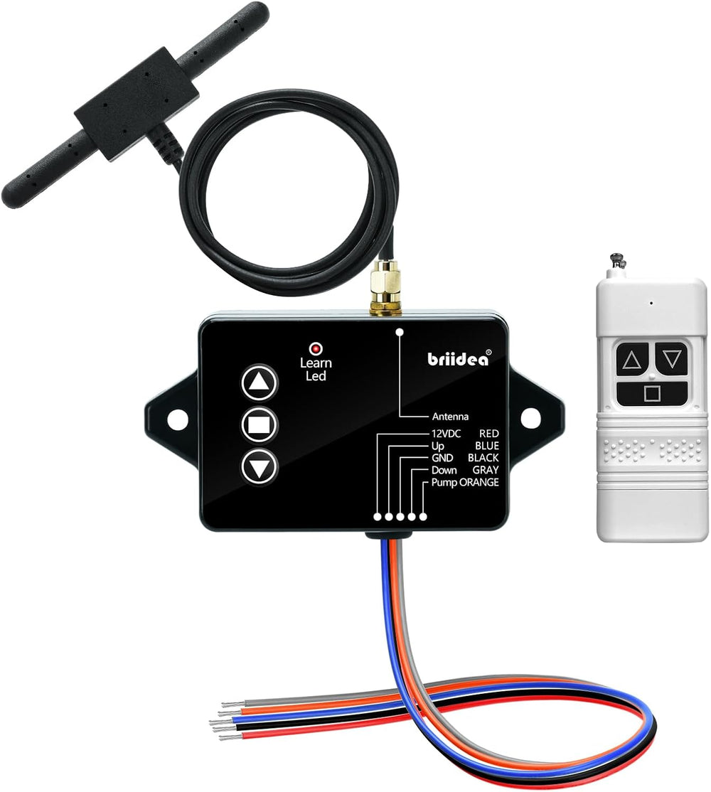briidea Wireless Dump Trailer Remote Control – Compatible with 3-Wire & 4...