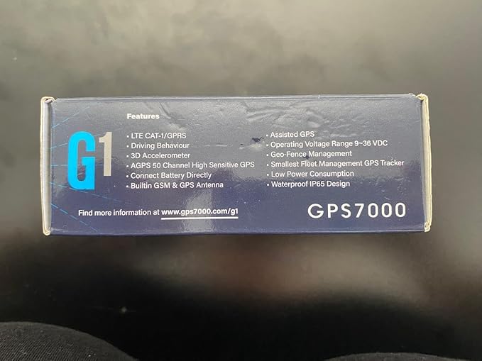 GPS7000-4G Hidden GPS Tracker for Vehicles | 6 Months of Service Included |