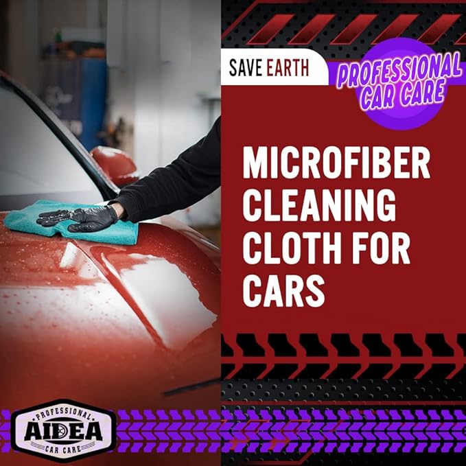 AIDEA Microfiber Cleaning Cloth, Microfiber Towels (150PK)