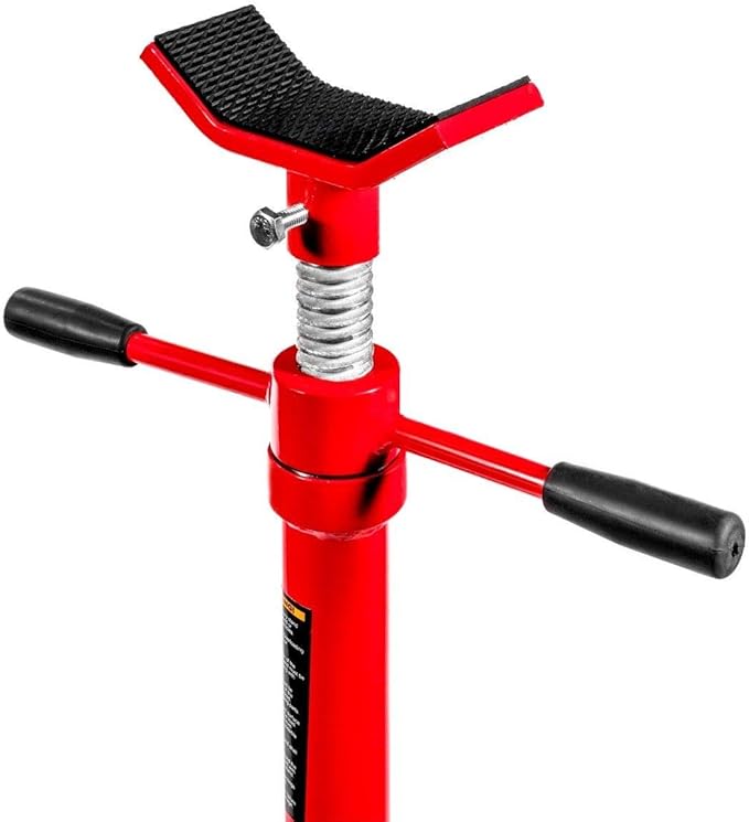 Stark USA Under Hoist Support Lift Jack Stand Wide Base 1/2-Ton 1, 000 lbs