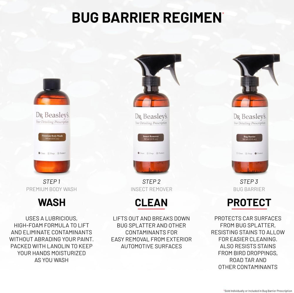 Dr. Beasley's Bug Barrier Prescription for Auto - Complete Bug Removal an...