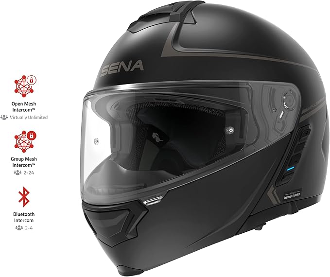 Sena Impulse Modular Motorcycle Smart Helmet