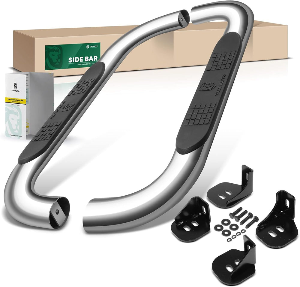 YHTAUTO 4 Inch Running Boards Side Steps Compatible