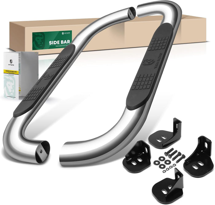 YHTAUTO 4 Inch Running Boards Side Steps Compatible