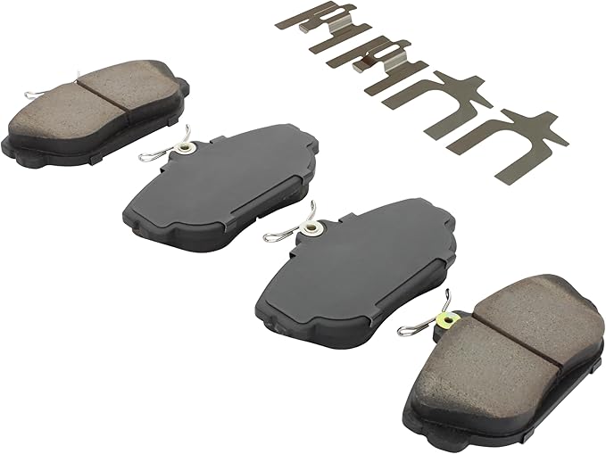 Premium Ceramic Front Brake Pads Compatible
