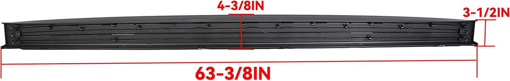 ECOTRIC Tailgate Molding Cap Compatible with 2009-2014 Ford F150 F-150 Replac...
