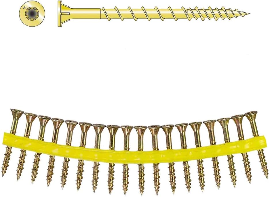 Simpson Strong-Tie WSV212S Strong-Drive WSV SUBFLOOR Screw (Collated) #9 x 2-...