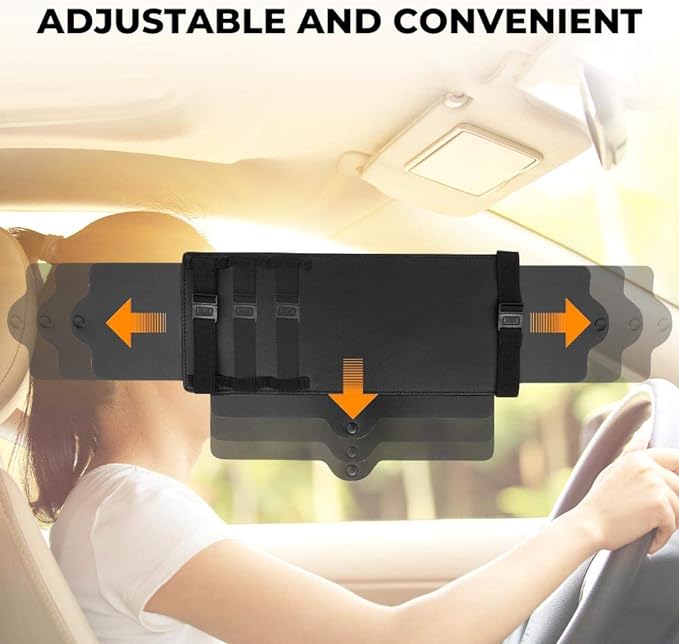 JoyTutus Car Sunshade Extender (2 Pack)