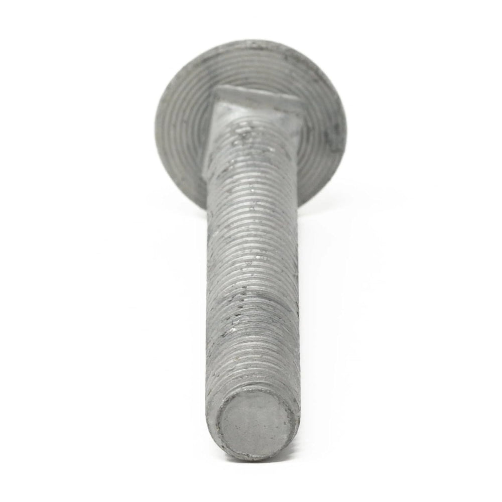 3/8"-16 x 4-1/2" (50 Pack) Galvanized Carriage Bolt Kit Grade 307A,...