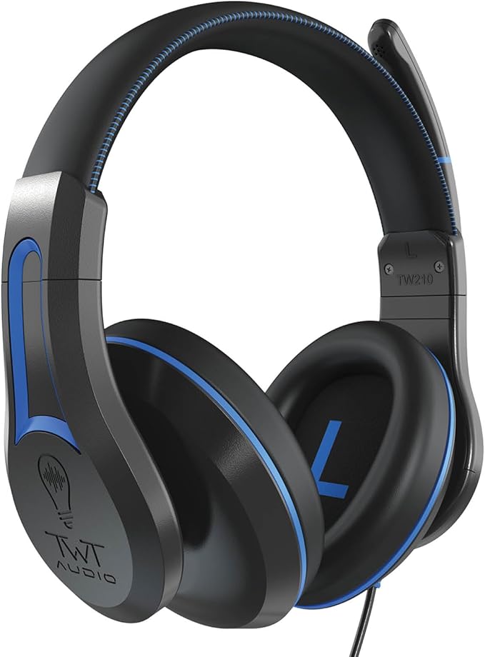 ThinkWrite Technologies / TWT Audio Duro, TW210 | Premium Over-Ear Wired Black