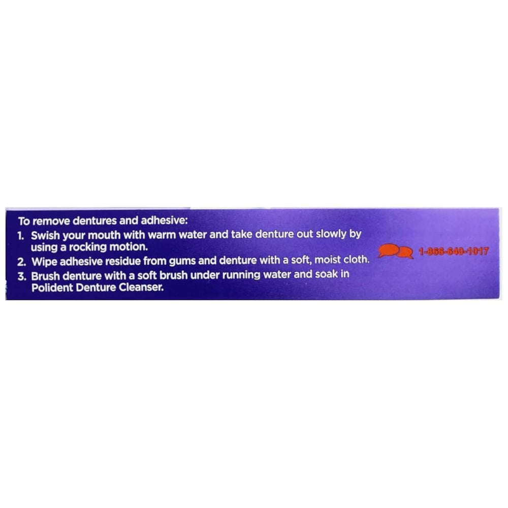 Super Poligrip Comfort Seal Strips Denture Adhesive - 40 Strips (Pack of 6)