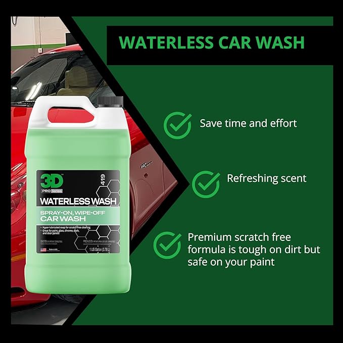 3D Waterless Car Wash