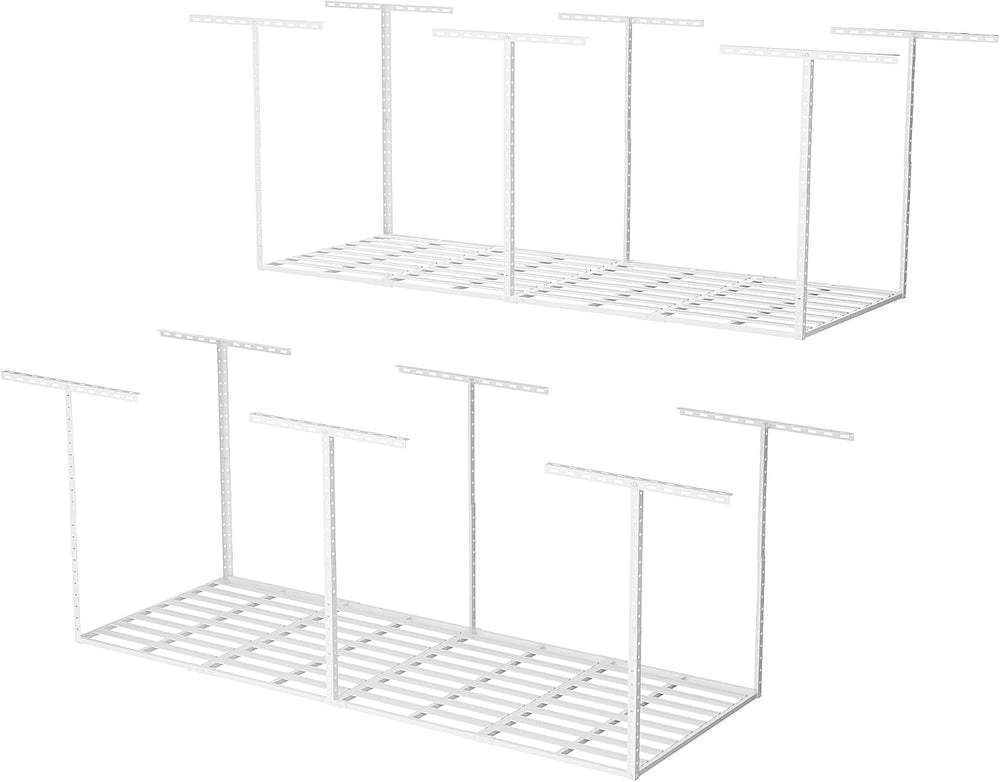 SunsGrove 3x8 Garage Storage Overhead Rack Organization, Adjustable Ceiling (...