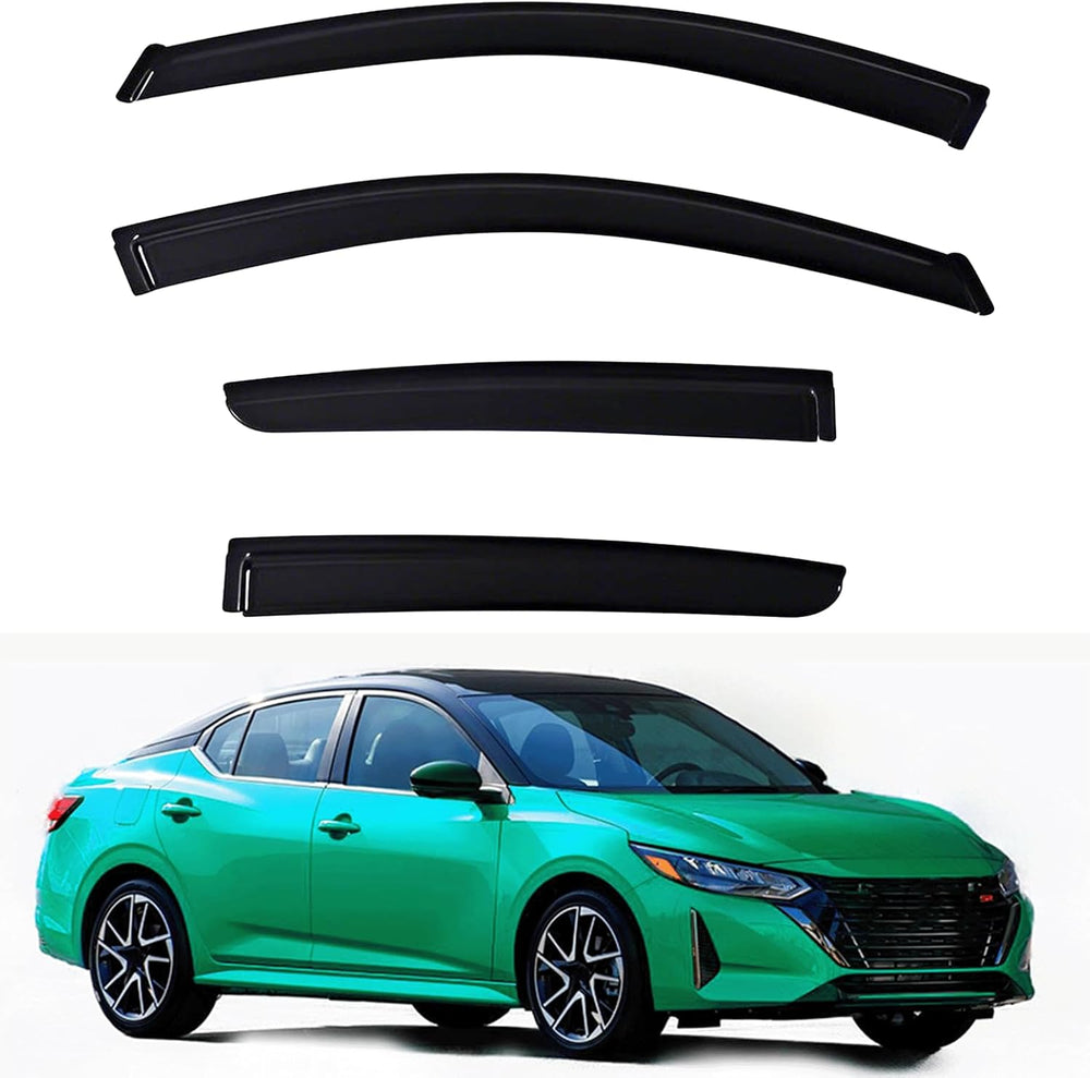 Window Visors Rain Guards fits 2020-2025 Sentra, Out-Channel Window Wind