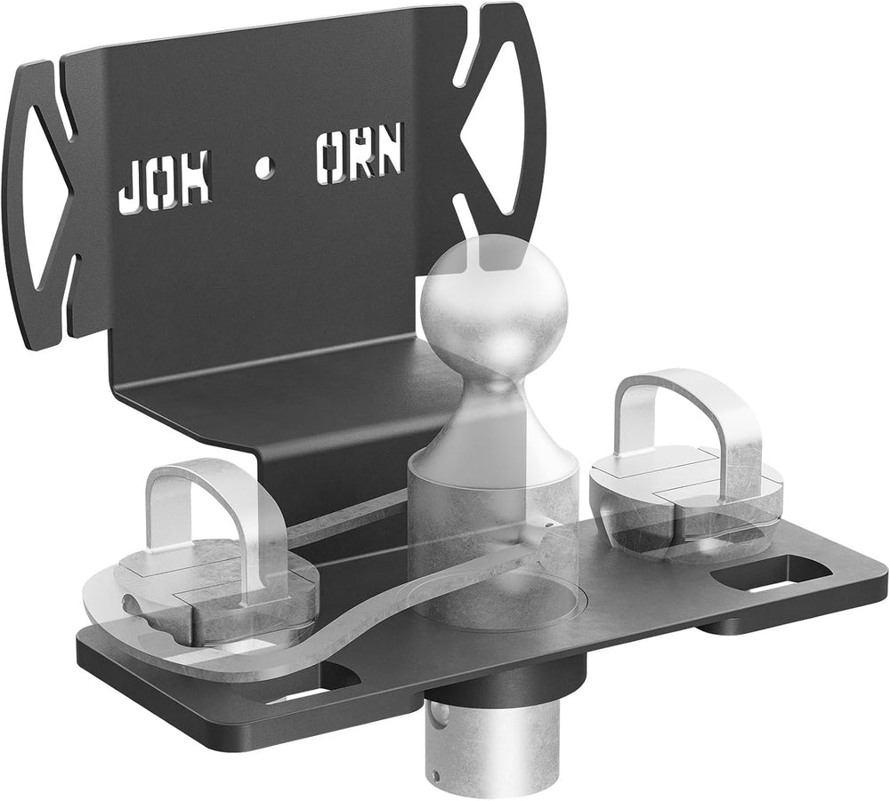 Johorn Gooseneck Hitch Holder for Truck Bed, Hitch Storage Compatible with 20...