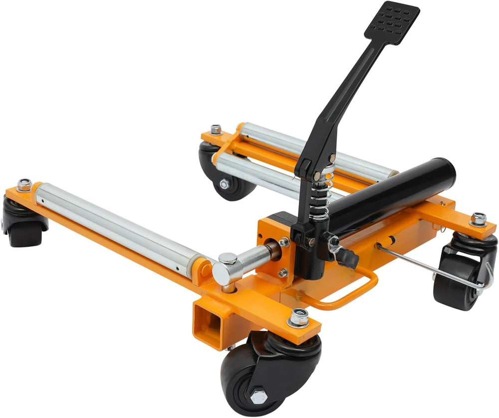 Car Wheel Dolly Jack Mechanical 2204-lbs Steel Car Moving Skates | 12'
