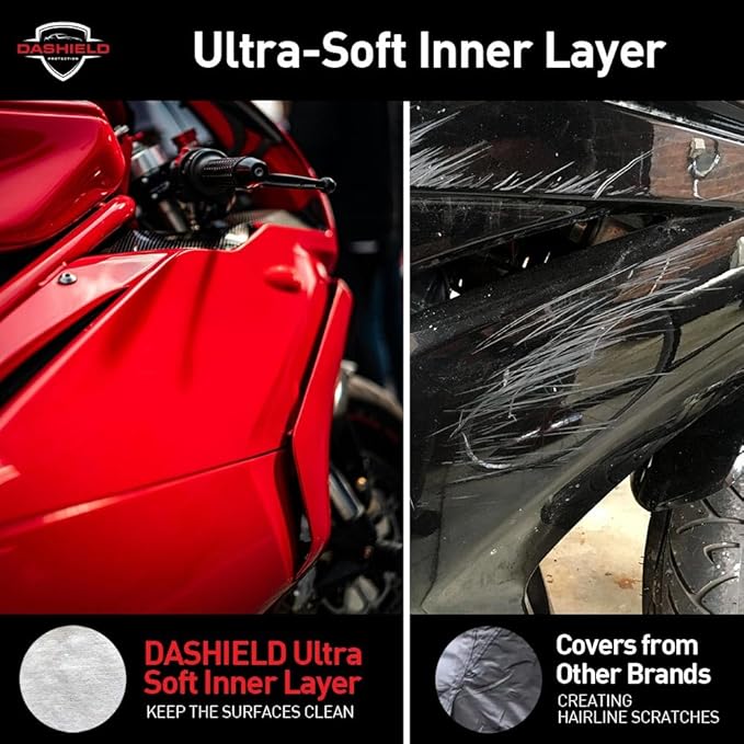 Ultimum Series Motorcycle Cover Waterproof All Weather Protection Universal