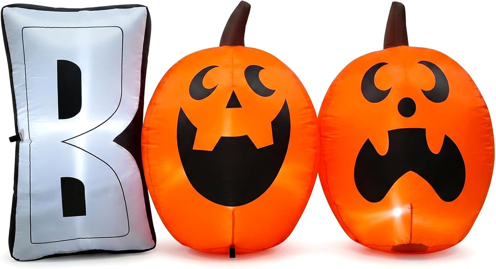Halloween 6ft Pumpkin Inflatable Decoration,