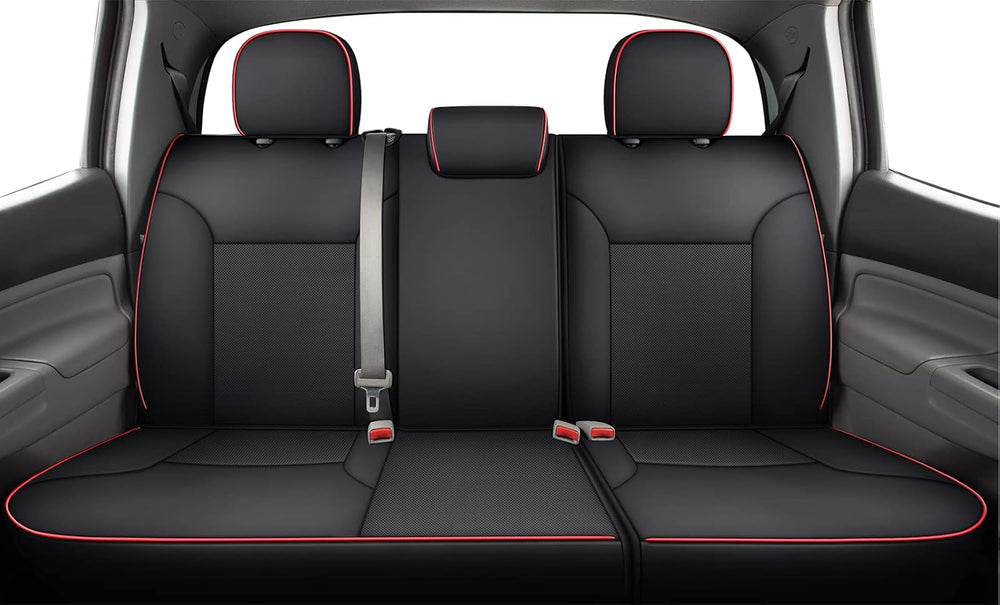 LUCKYMAN CLUB 2005-2015 Tacoma Custom Fit Seat Covers for Crew Cab with Faux ...