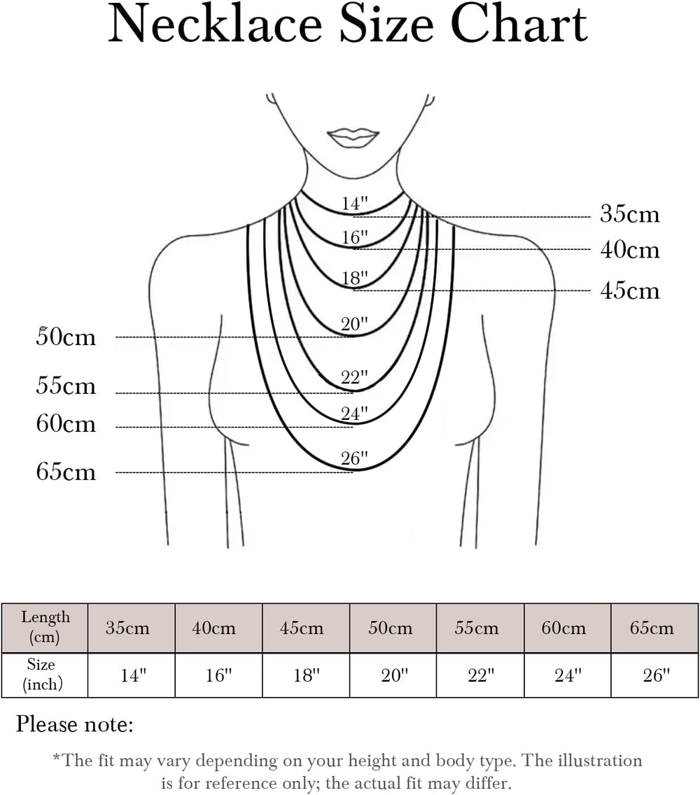 14K Gold Box Chain Necklace for Women 14K Gold Necklaces for Women