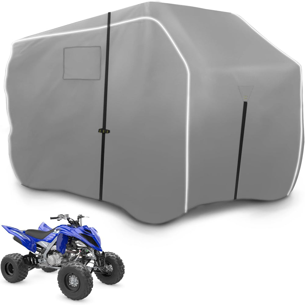 ATV Covers Waterproof Outdoor Heavy Duty, ATV Cover 600D UV Resistant Tear Pr...