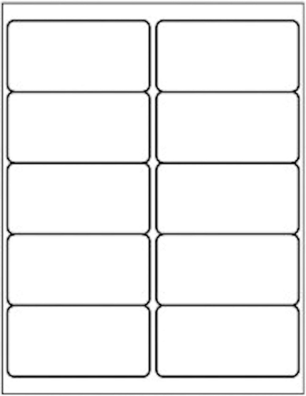 BESTEASY 10-UP Address Labels,/Address Mailing Labels 500 Sheets Shipping Sti...