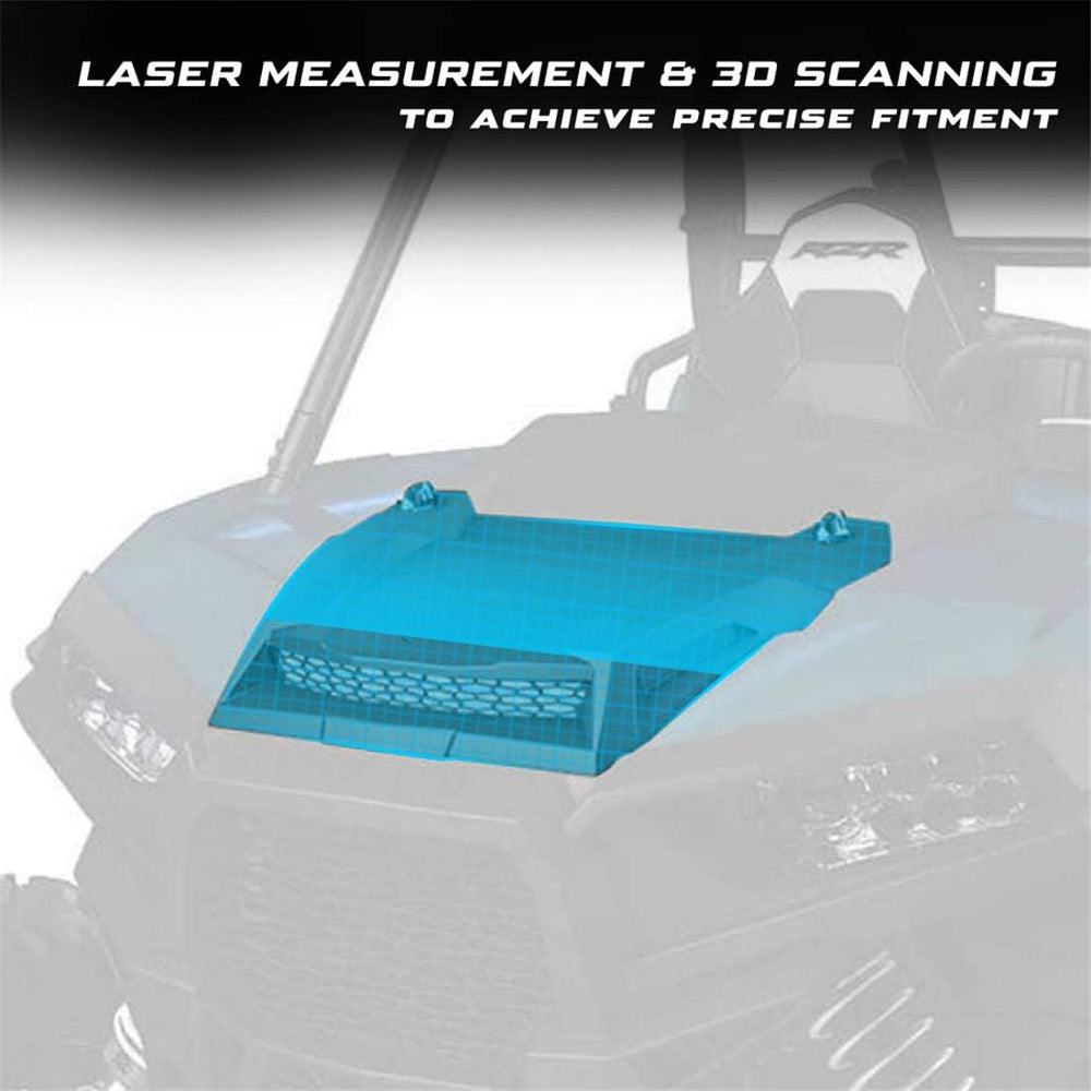 KIWI MASTER Turbo Hood Scoop for 2014-2018 Polaris RZR XP 900 1000 S Accessor...
