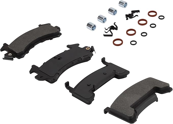 Premium Semi-Metallic Front Brake Pads Compatible