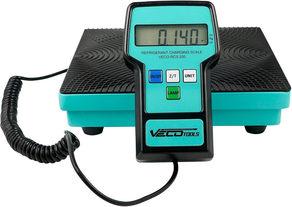 220LBS Digital Refrigerant Charging Scale for HVAC