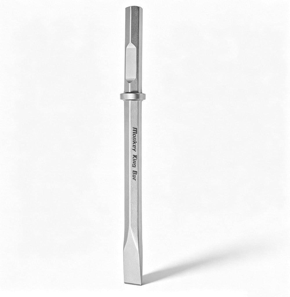 MonkeyKingBar 22" Hex Chisel Bit, Fits Round Hex & Spline Hammers