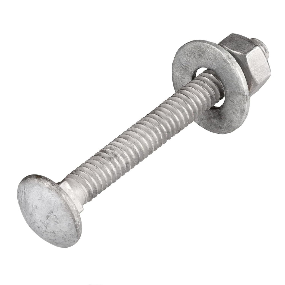 5/16" x 2-1/2"Hot Dip Galvanized Grade 307A Carriage Bolt Kit, 50 P...