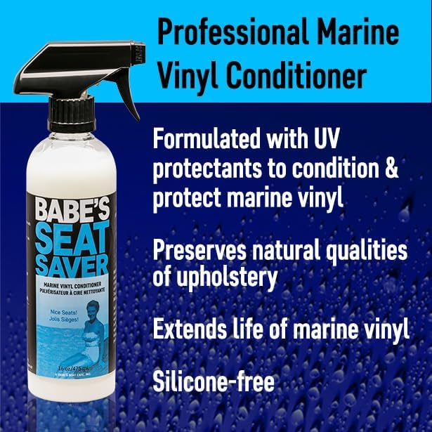 Babe’s Seat Saver – Marine Vinyl Protectant & Conditioner – UV Protection